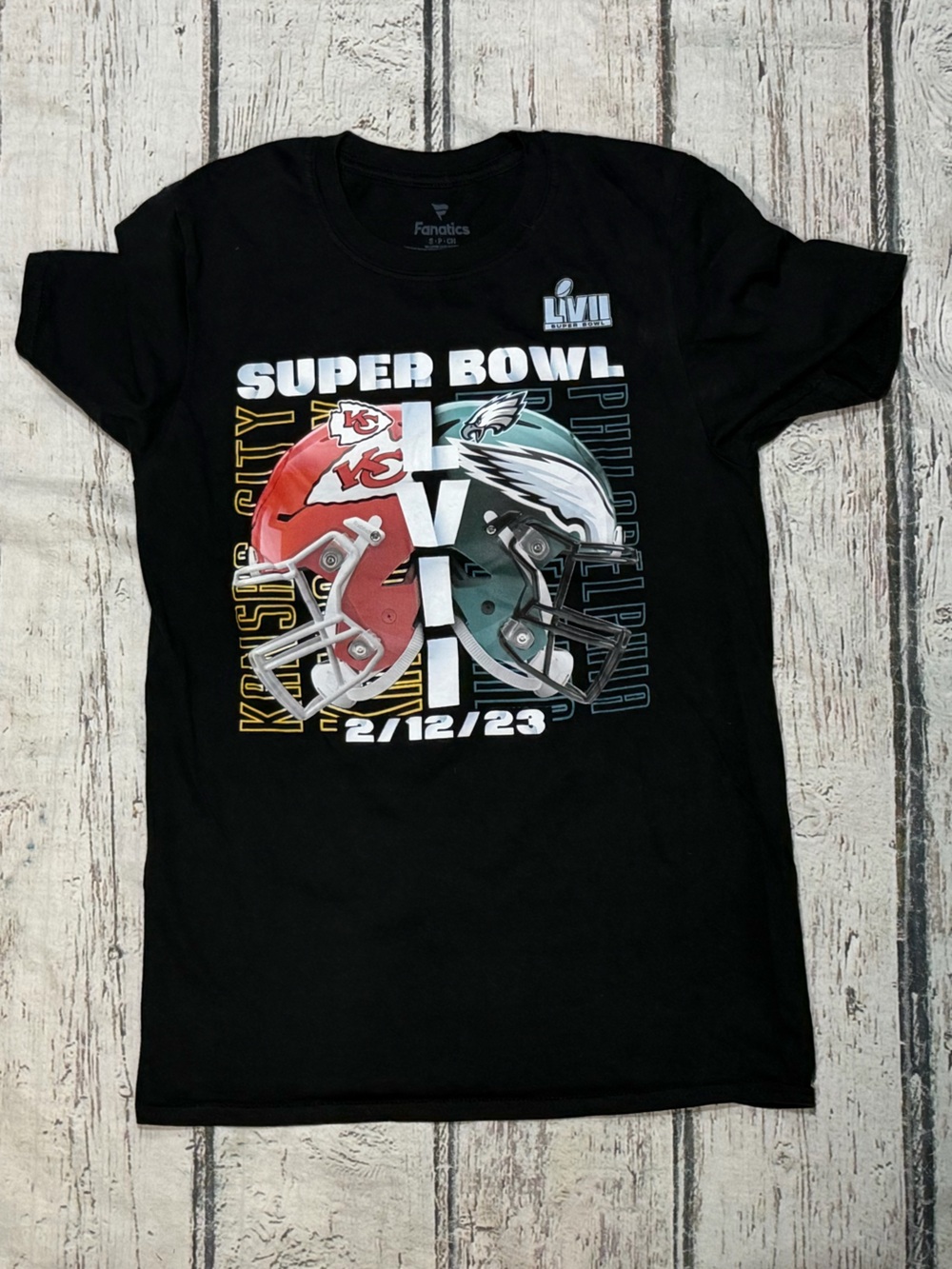 Super Bowl LVII Philadelphia Eagles vs Kansas City Chiefs Tshirt